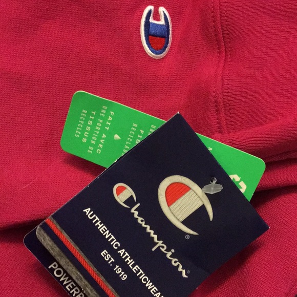 CHAMPION women’s sweatshirt raspberry color  small - Picture 2 of 5